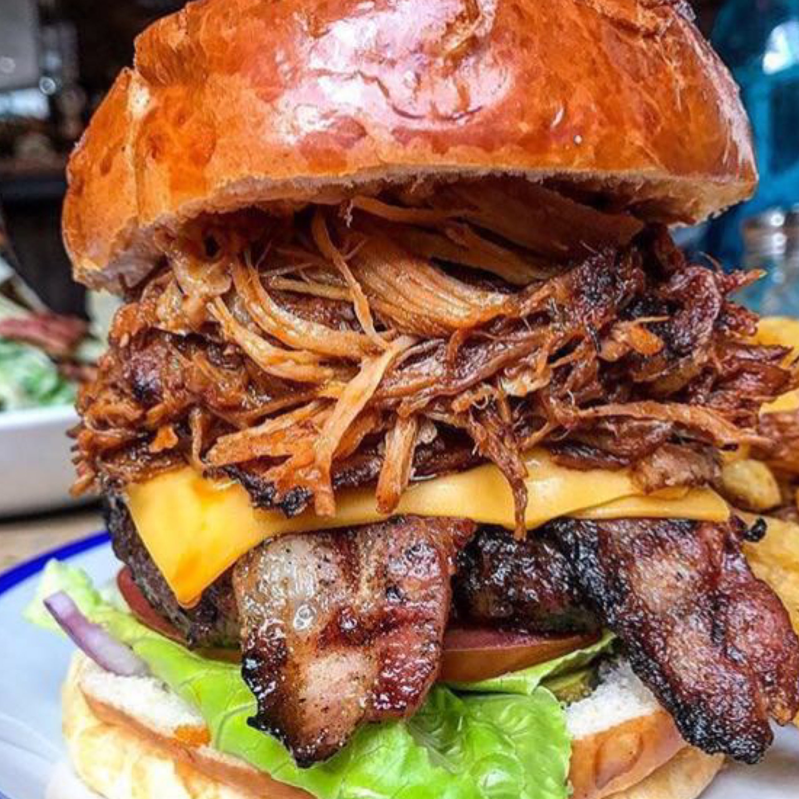 Pulled Pork Burger